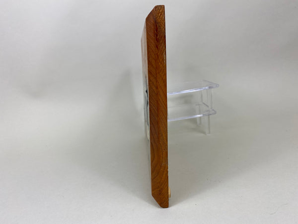 Carl Christiansen Carved Hooded Merganser Plaque (#6420)