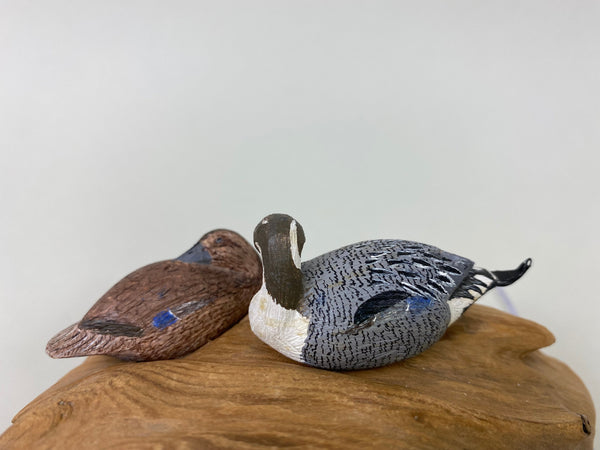 Wendell Sherman Miniature Pintails with Turtle (#6432)