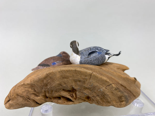 Wendell Sherman Miniature Pintails with Turtle (#6432)