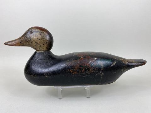 Mason Black Duck, Original Paint, Circa 1920's (#6523)