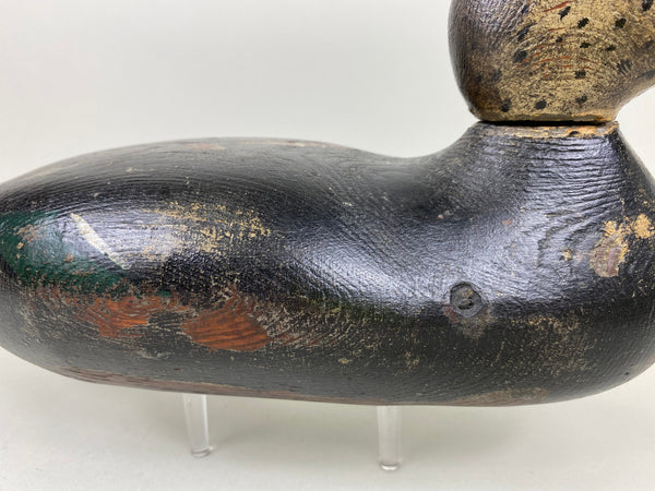 Mason Black Duck, Original Paint, Circa 1920's (#6523)