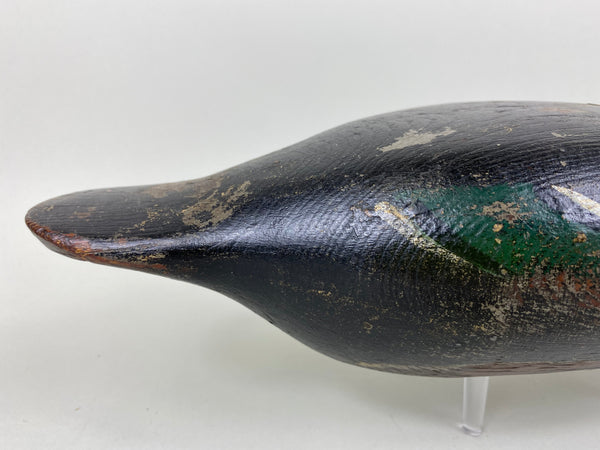 Mason Black Duck, Original Paint, Circa 1920's (#6523)