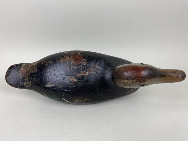 Mason Black Duck, Original Paint, Circa 1920's (#6523)