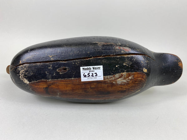 Mason Black Duck, Original Paint, Circa 1920's (#6523)
