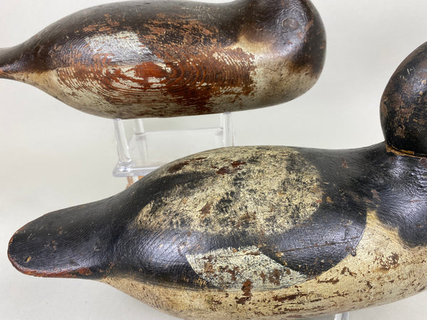 Mason Bluebills Rigmate Pair, Original Worn Paint (#6529)