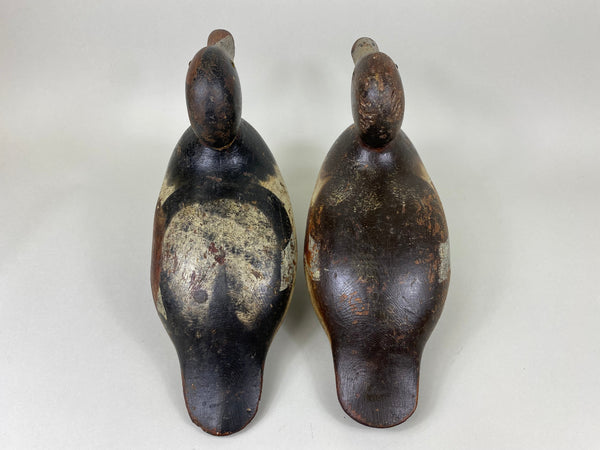 Mason Bluebills Rigmate Pair, Original Worn Paint (#6529)