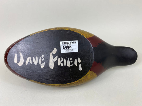 Dave Frier Wood Duck Drake, Signed (#6582)