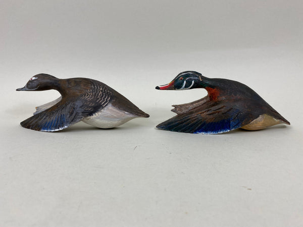 Pair of Wood Duck Fliers, Dave Harrington (#6600)
