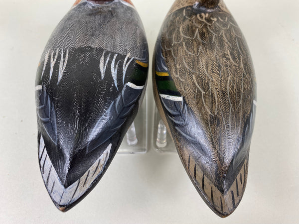 Charlie Moore, Perdew Style Green Wing Teal Pair (#6676)