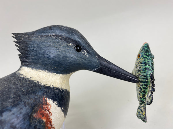 Mike Valley King Fisher with Crappie (#6692)