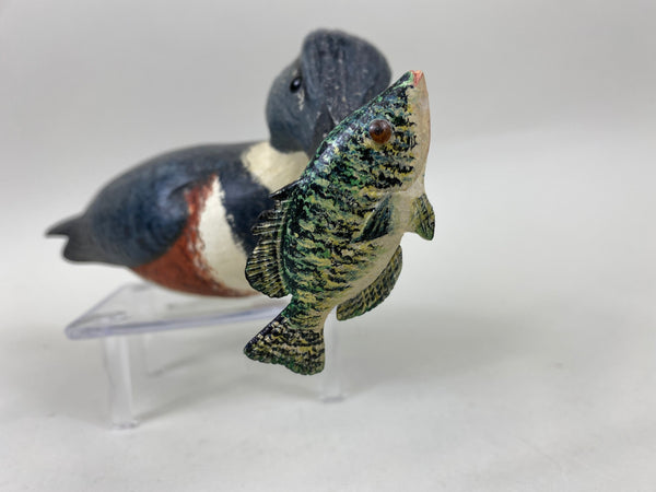 Mike Valley King Fisher with Crappie (#6692)