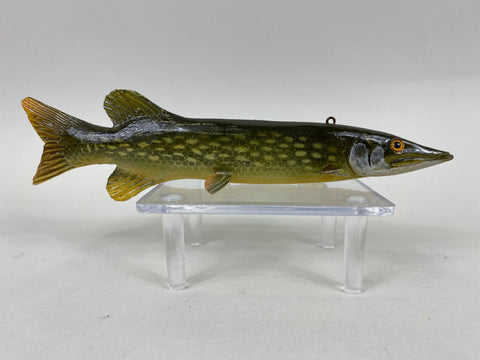 John Kalash Hand Carved Northern Pike (#6697)