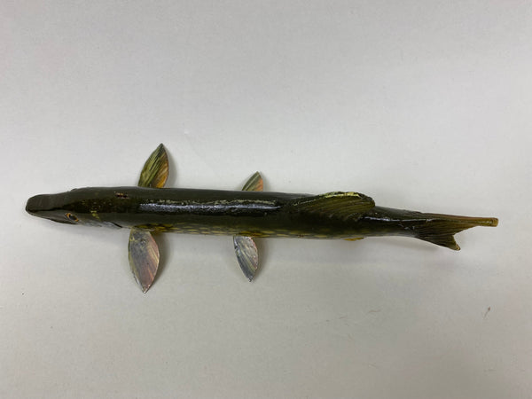 John Kalash Hand Carved Northern Pike (#6697)