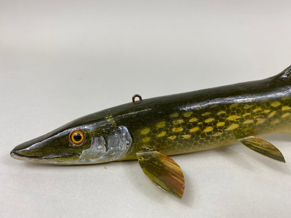 John Kalash Hand Carved Northern Pike (#6697)