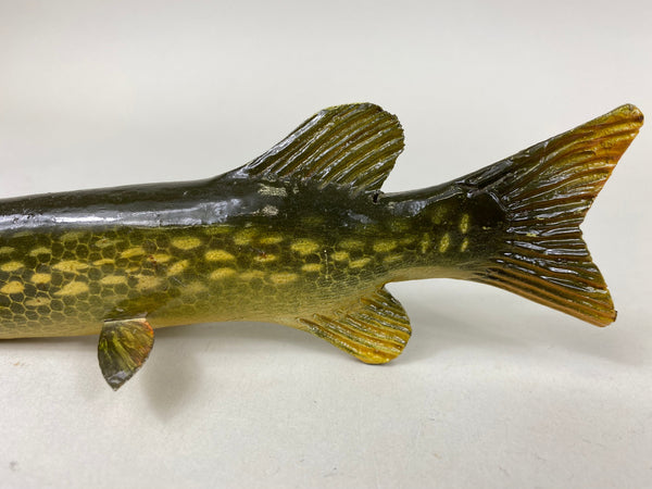 John Kalash Hand Carved Northern Pike (#6697)