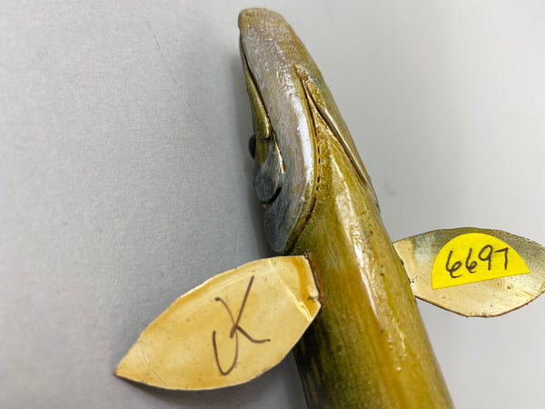 John Kalash Hand Carved Northern Pike (#6697)