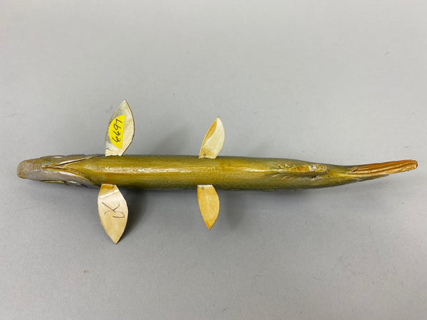 John Kalash Hand Carved Northern Pike (#6697)