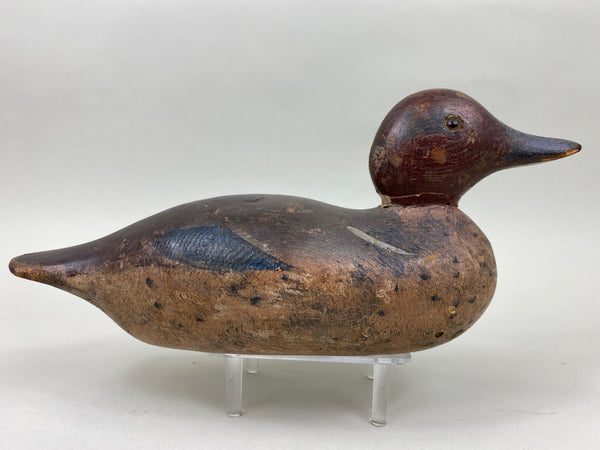 Rare Mason Factory Green Wing Teal Drake, Original Paint (#6723)