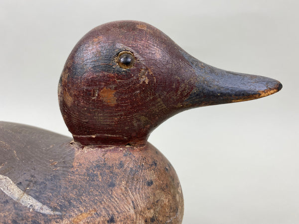 Rare Mason Factory Green Wing Teal Drake, Original Paint (#6723)