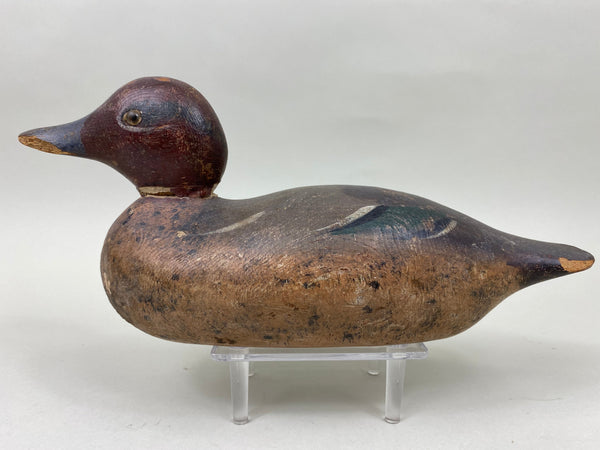 Rare Mason Factory Green Wing Teal Drake, Original Paint (#6723)