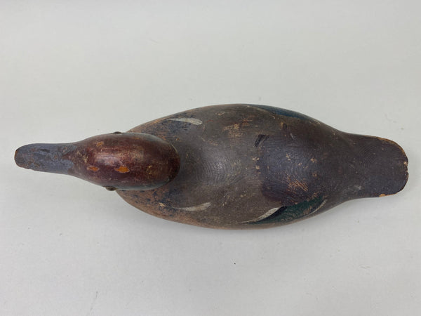 Rare Mason Factory Green Wing Teal Drake, Original Paint (#6723)