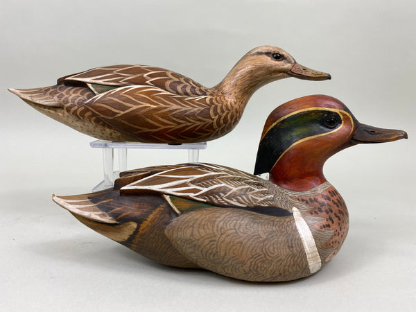 R. W. Smoker Green Wing Teal Pair (#6763)