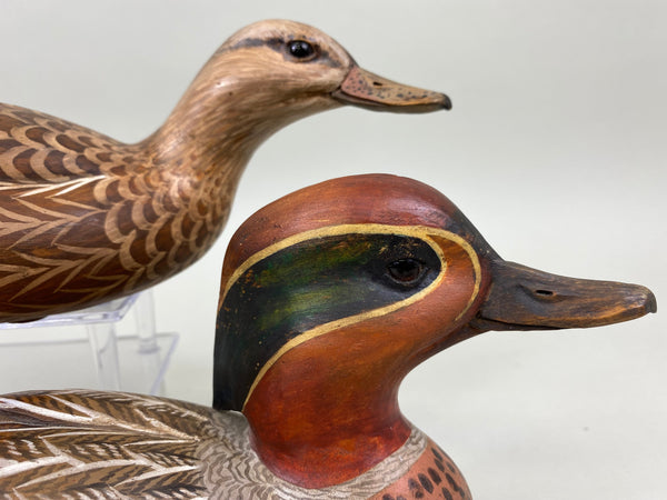 R. W. Smoker Green Wing Teal Pair (#6763)