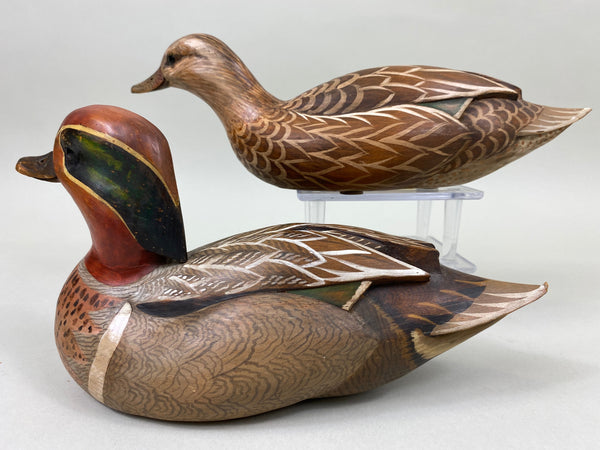 R. W. Smoker Green Wing Teal Pair (#6763)