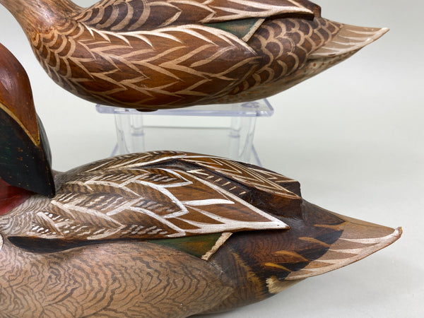 R. W. Smoker Green Wing Teal Pair (#6763)