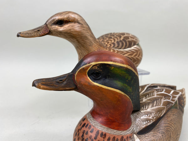 R. W. Smoker Green Wing Teal Pair (#6763)