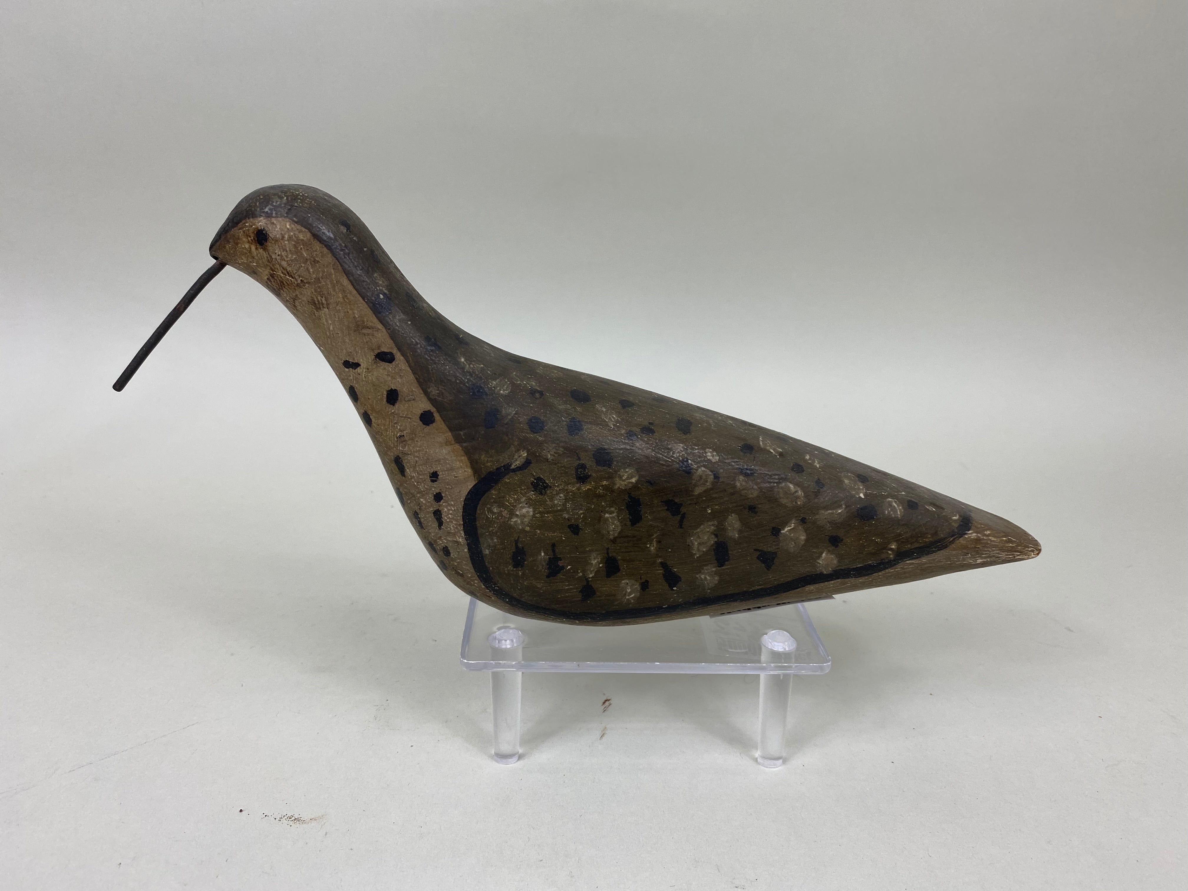 New Jersey Yellow Legs, Circa 1900 (6775) Muddy Water Decoys
