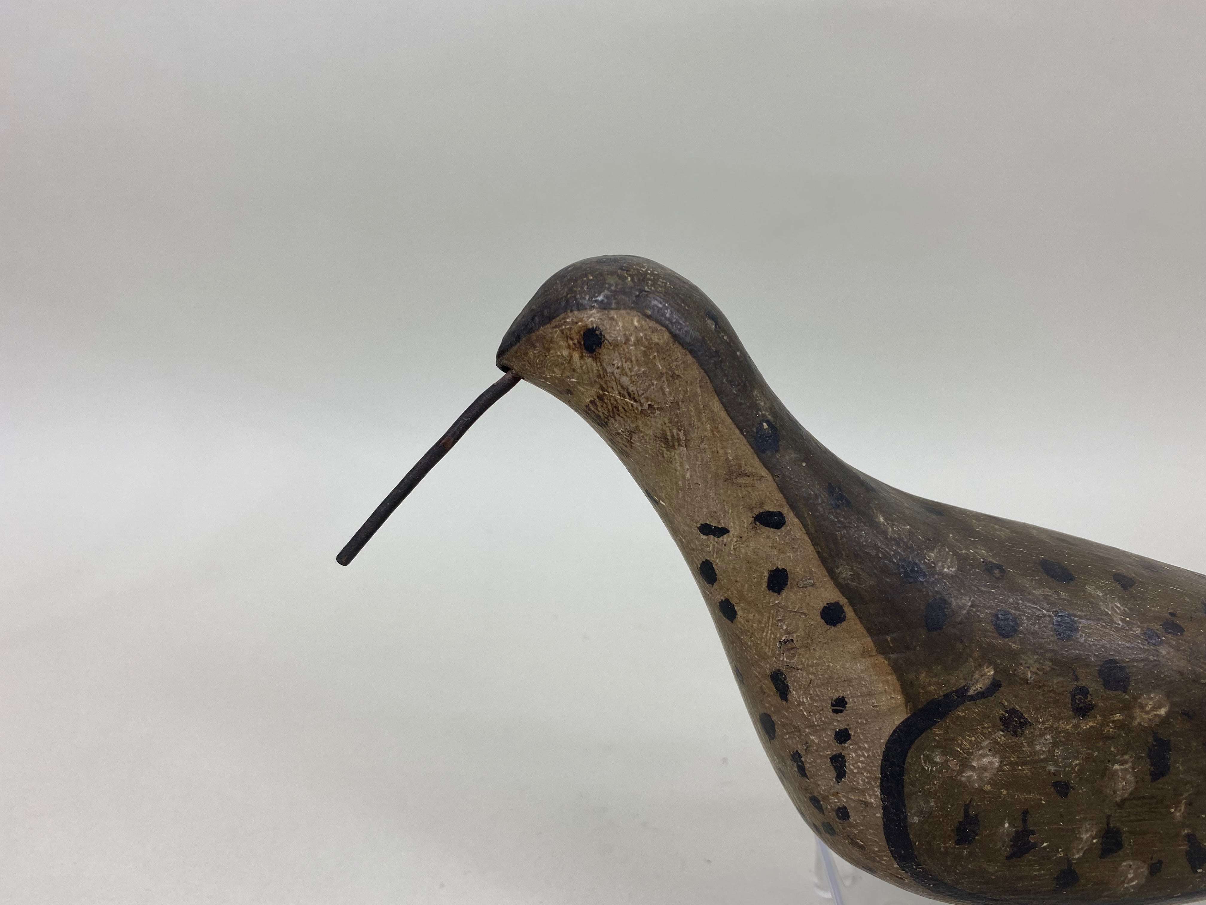 New Jersey Yellow Legs, Circa 1900 (6775) Muddy Water Decoys