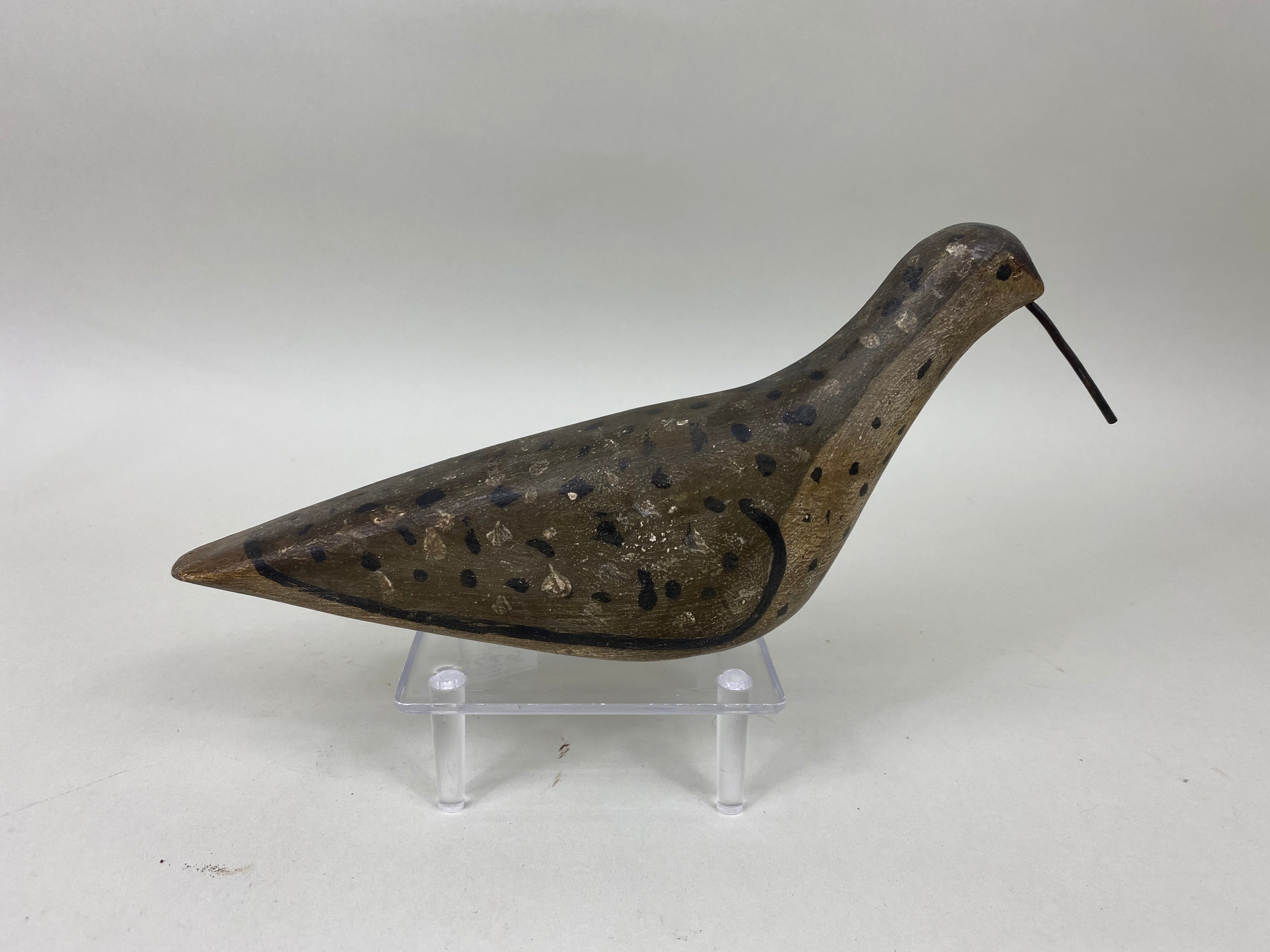 New Jersey Yellow Legs, Circa 1900 (6775) Muddy Water Decoys