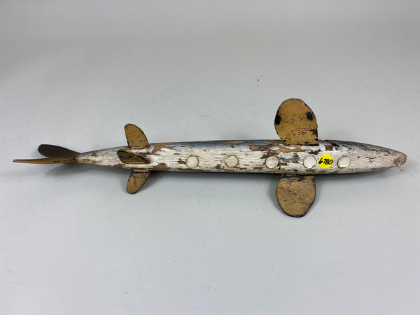 Sturgeon Attractor with Leather Fins & Tails (#6780)