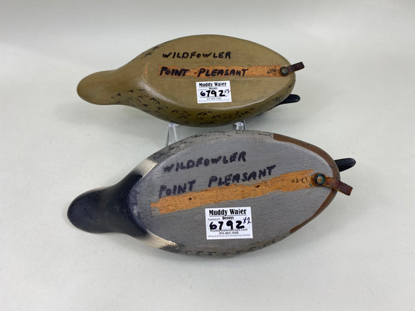 Pair Wildfowler Green Wing Teal, Point Pleasant (#6792)