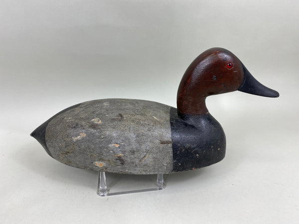 Unknown Canvasbacks Pair, Mostly Original Paint, Circa 1920's (#6825)