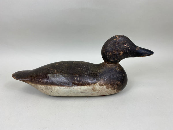 Mason Canvasback Hen, Original Paint, Circa 1925 (#6933)