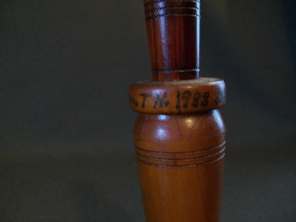 Earl Dennison Duck Call in box with paperwork