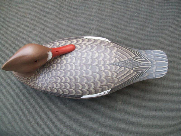 H V Shourds Hooded Mergansers Pair