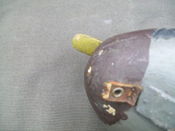 Perry Wilcoxen Mallard Drake with Lead Weight and Leather Rigging Strap.  (#2094)