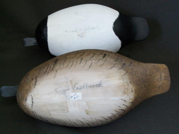 Virgil Lashbrook Blue Bills Pair Signed