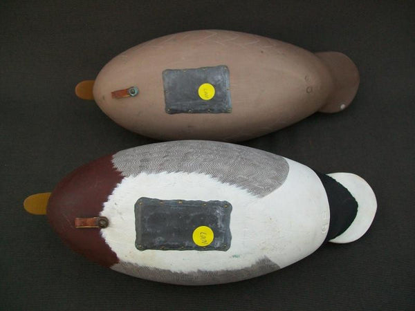 George Strunk Mallard Pair Snugglehead with weight