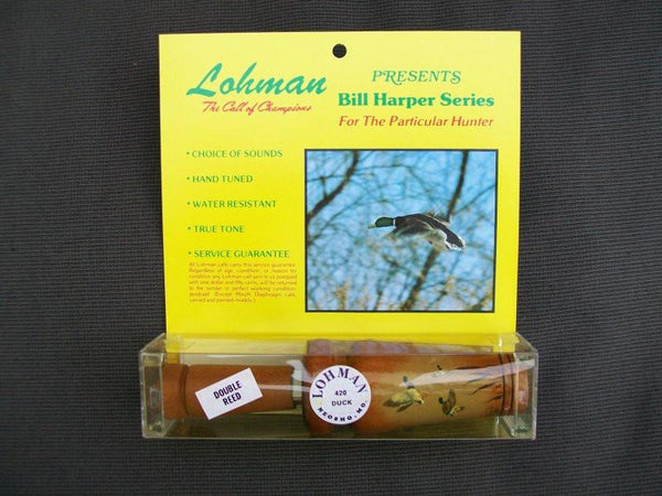 6 Lohman Calls New in Original Boxes and Case, Bill Harper Series