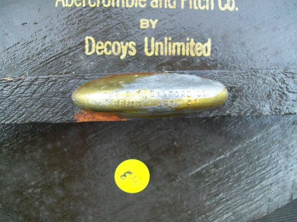 Pair of Working Mallards Made for Abercrombie and Fitch Co by Decoys Unlimited