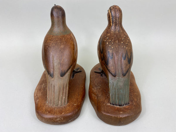 Pair of R. D. Lewis Gambles Quail (#7086)