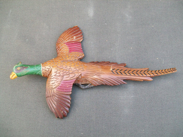 Unknown Wooden flying Pheasant