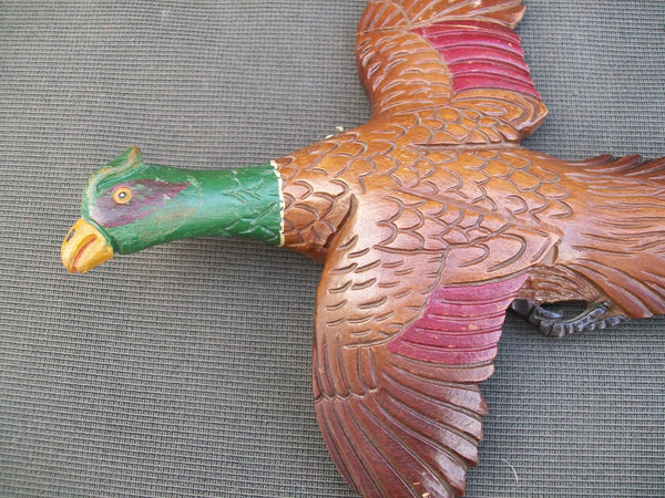 Unknown Wooden flying Pheasant