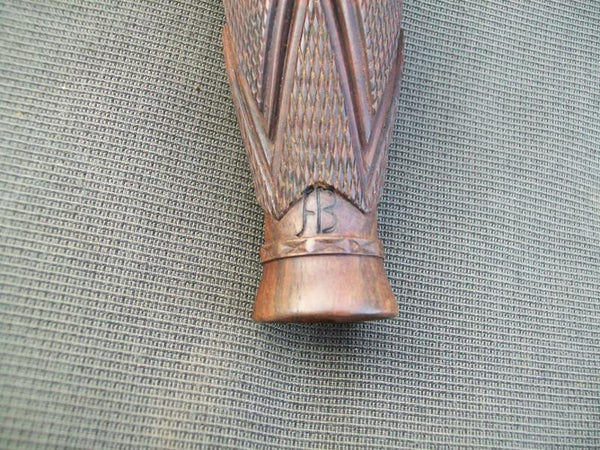 Albert "Sonny" Bignar Checkered Wooden Duck Call