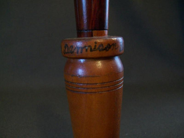 Earl Dennison Duck Call in box with paperwork