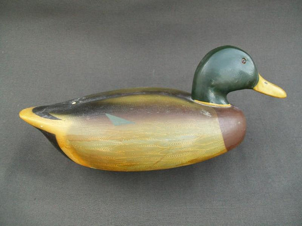 Pair of Working Mallards Made for Abercrombie and Fitch Co by Decoys Unlimited